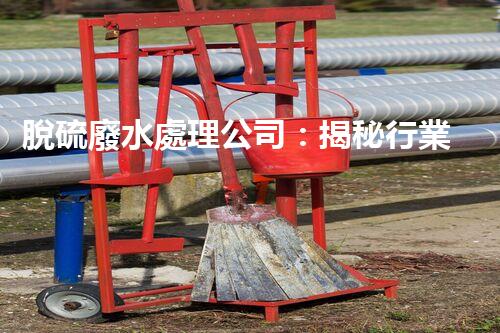 脫硫廢水處理公司：揭秘行業(yè)內(nèi)幕與以后趨勢？